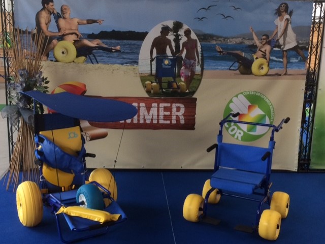 CARROZZINE PER DISABILI SPIAGGIA