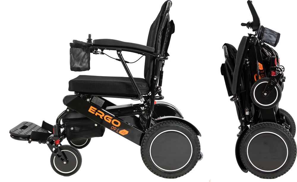 ERGO 09L 2.0 Carrozzina elettrica Multiposizione