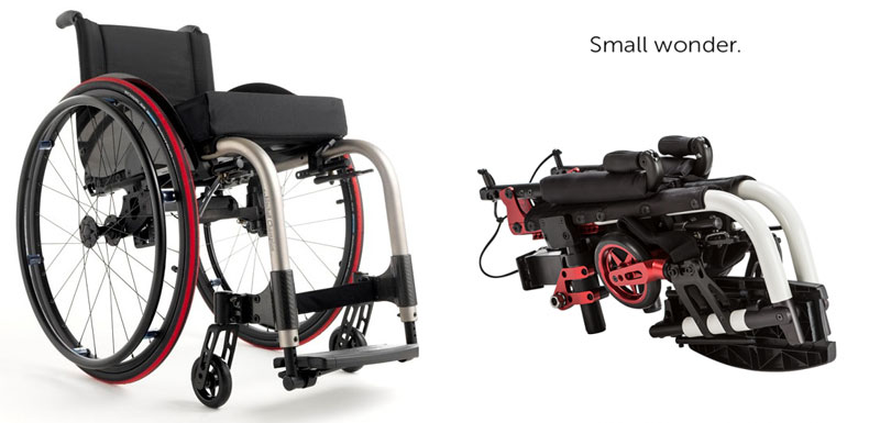 Kushall carrozzina compatta superleggera