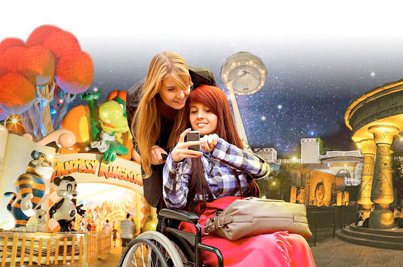 Parchi di divertimento accessibili