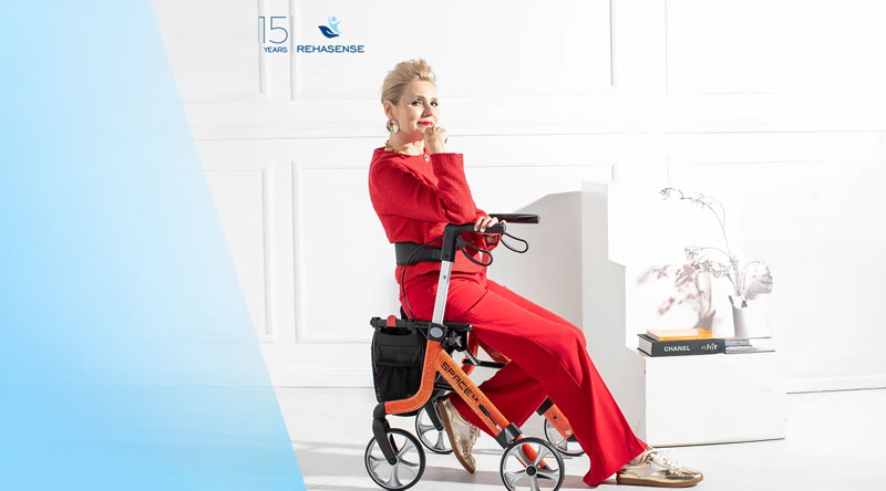 Rollator e Carrozzine Rehasense