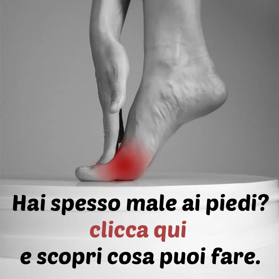 male ai piedi soluzioni